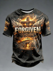 Men's Forgiven Wings Printed T-shirt