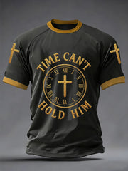 Men's Time Can't Hold Him Print Tee