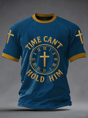 Men's Time Can't Hold Him Print Tee
