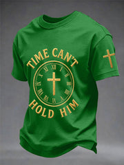 Men's Time Can't Hold Him Print Tee