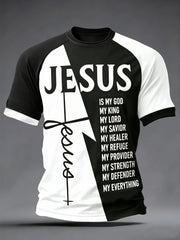 Men's Jesus Is My Everthing Print Tee
