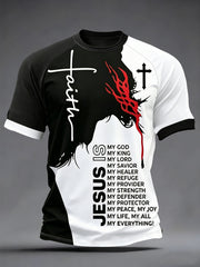 Men's Jesus Is My Everthing Print Tee