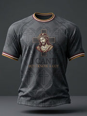 Men's I Can't But I Know A Guy Printed T-shirt