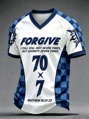 Men's Forgive 70x7 Christian Jersey