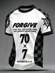 Men's Forgive 70x7 Christian Jersey