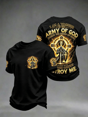 Men's Army of God Christian short sleeves t-shirt