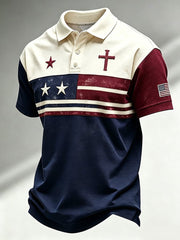 Men's Faith Print Casual T-Shirt