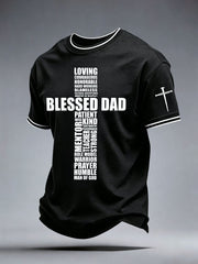 Men's Blessed Dad T-Shirt