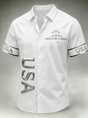 Men's Faith Print Casual Shirt