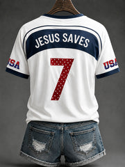 Women's Christian V-neck T-shirts