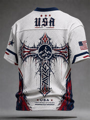 Men's USA Faith Print Jersey