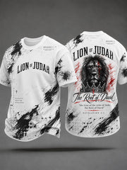 Men's Lion Of Judah Short Sleeves T-shirt