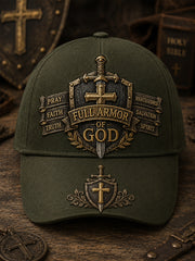 Unisex Full Armor Of God Print Hat