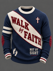 Men's Faith Waffle Sweatshirt