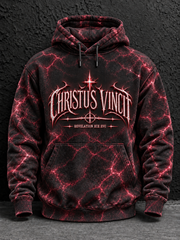 Men's Faith Oversized Drop-Shoulder Hoodie With Pockets