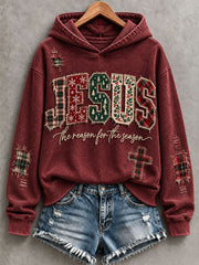 Women's Jesus The Reason For The Season Hoodie