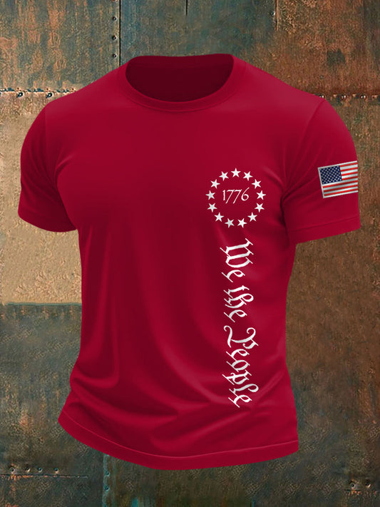 Men's We The People1776 Independence Day Casual Tee
