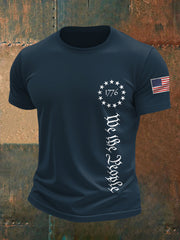 Men's We The People1776 Independence Day Casual Tee