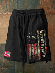 Men's Independence Day We The People Shorts