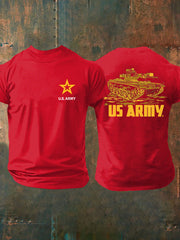 Men's Retro U.S. Army Print T-Shirt