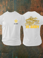 Men's Retro U.S. Army Print T-Shirt