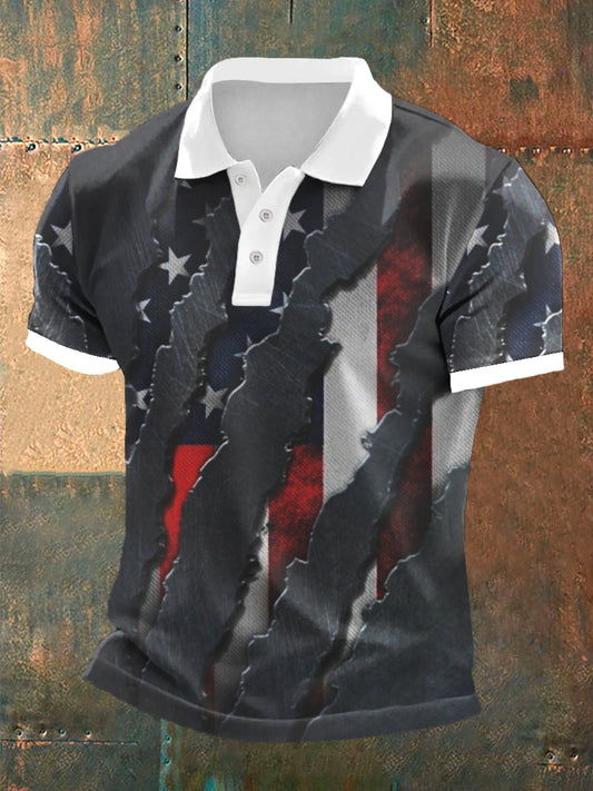 Men's Independence Day 3D Printed Top