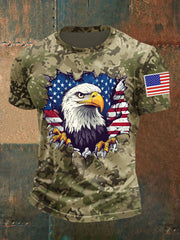 Men's Independence Day 3D Printed Top