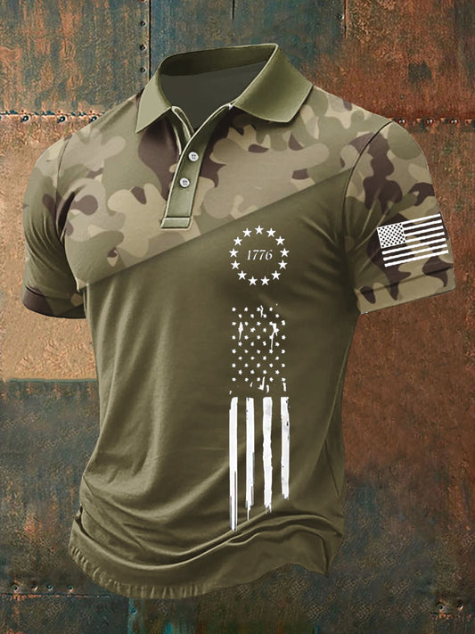 Men's American Flag  T-Shirt
