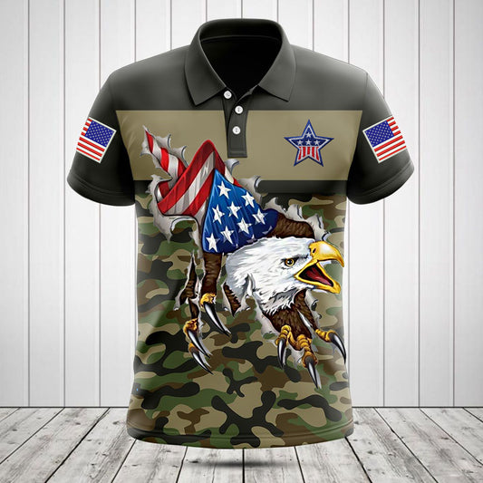 Men's Independence Day 3D Printed Top