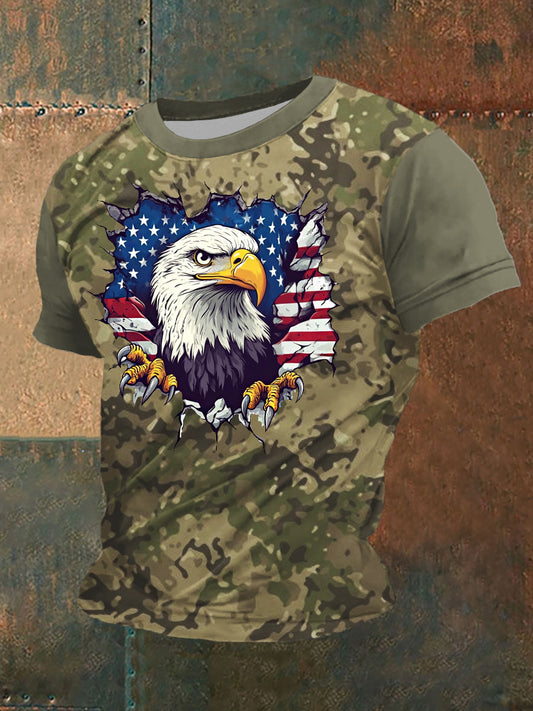 Men's Independence Day 3D Printed Top