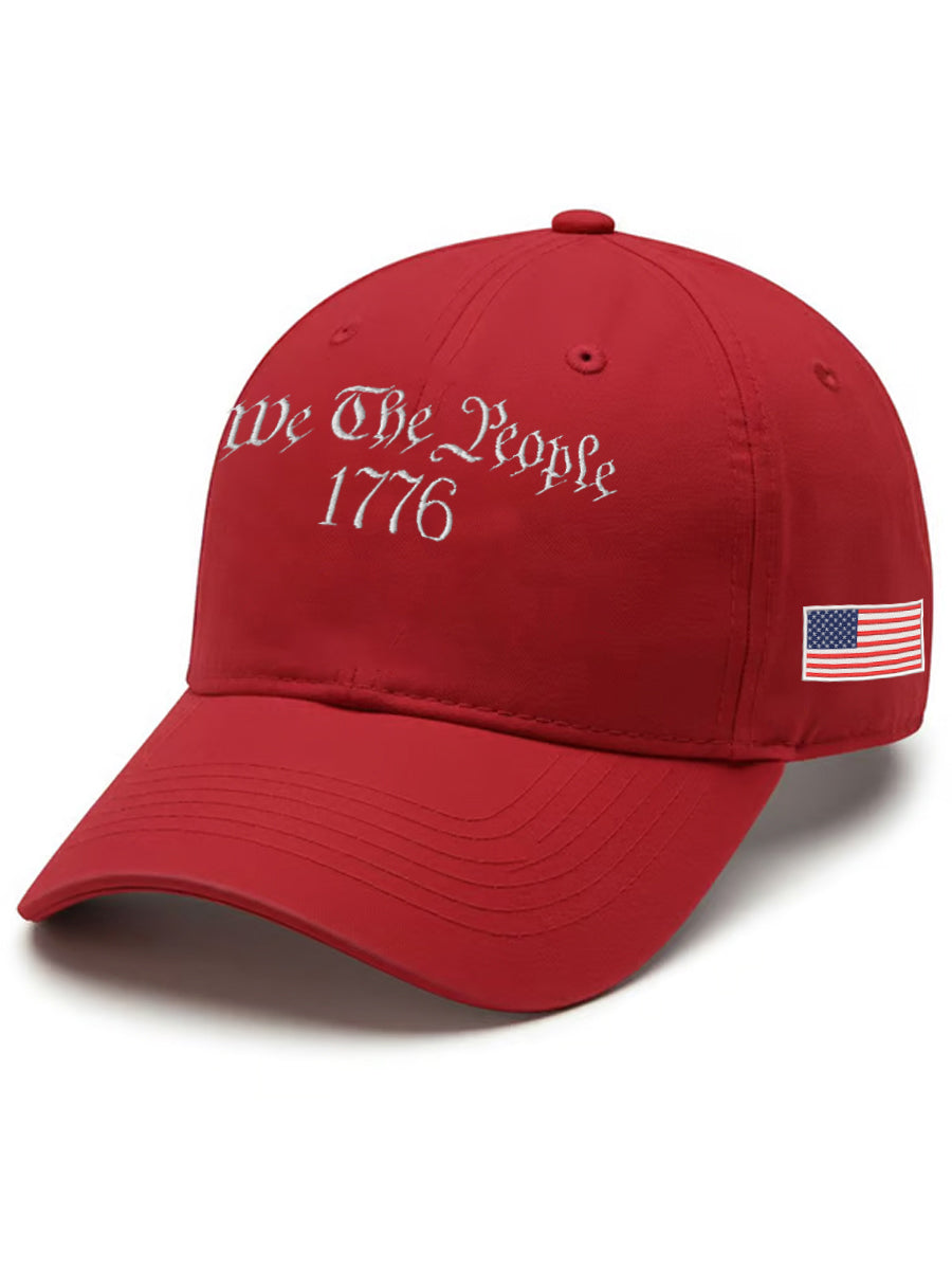 Unisex We The People1776 Independence Day American Flag Hat
