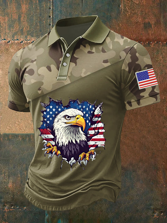 Men's American Flag  T-Shirt