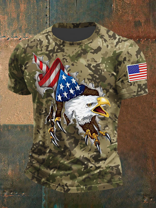 Men's Independence Day 3D Printed Top