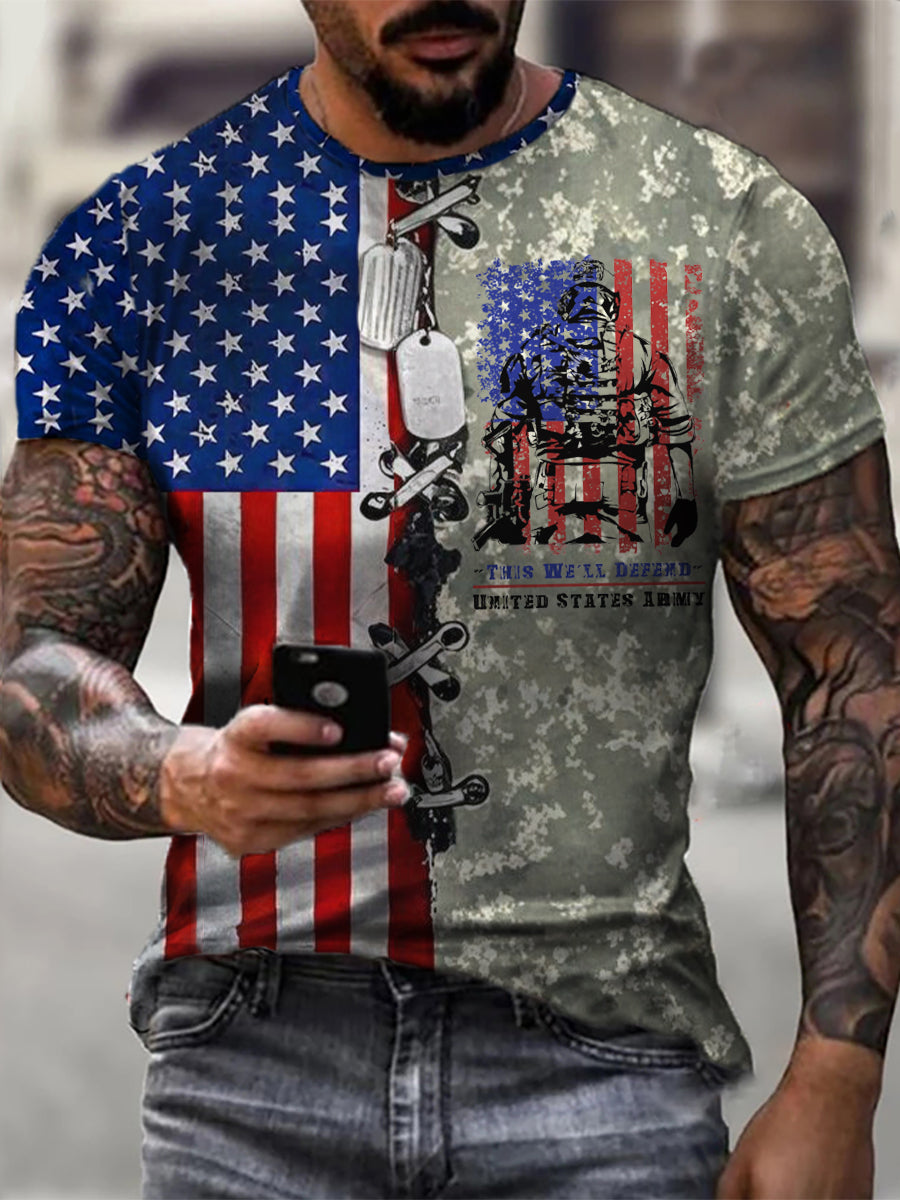Men's This We'll Defend Short Sleeve Shirt