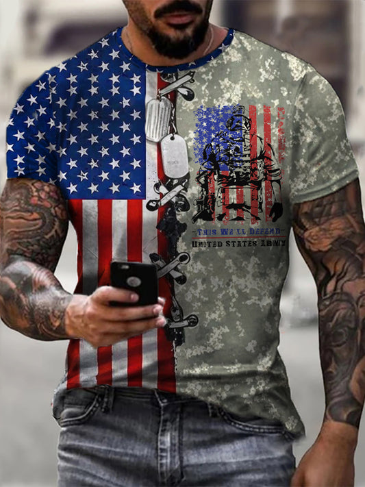 Men's This We'll Defend Short Sleeve Shirt