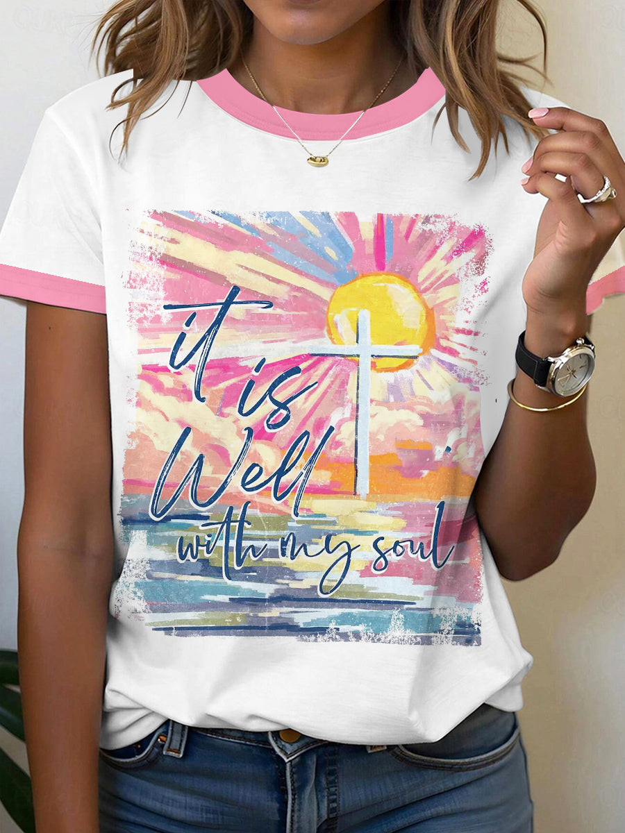 Women's It Is Well With My Soul T-Shirt