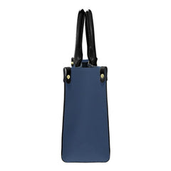 Women's Faith Virgin Mary Leather Tote Shoulder Bag