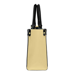 Women's Faith Virgin Mary Leather Tote Shoulder Bag