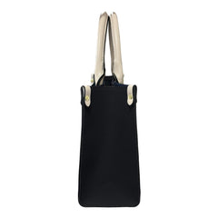 Women's Faith Virgin Mary Leather Tote Shoulder Bag