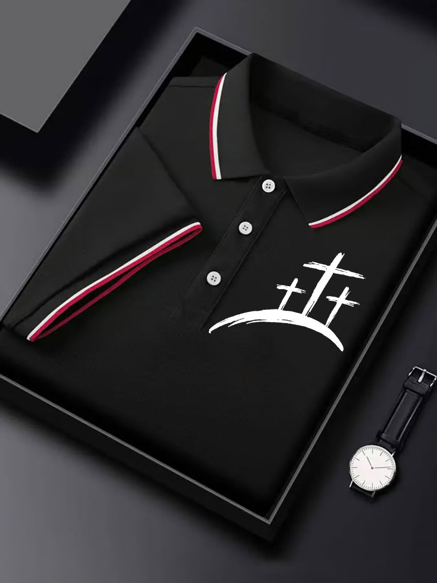 Men's Faith Cross Casual Top