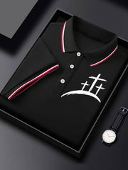 Men's Faith Cross Casual Top