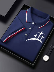 Men's Faith Cross Casual Top