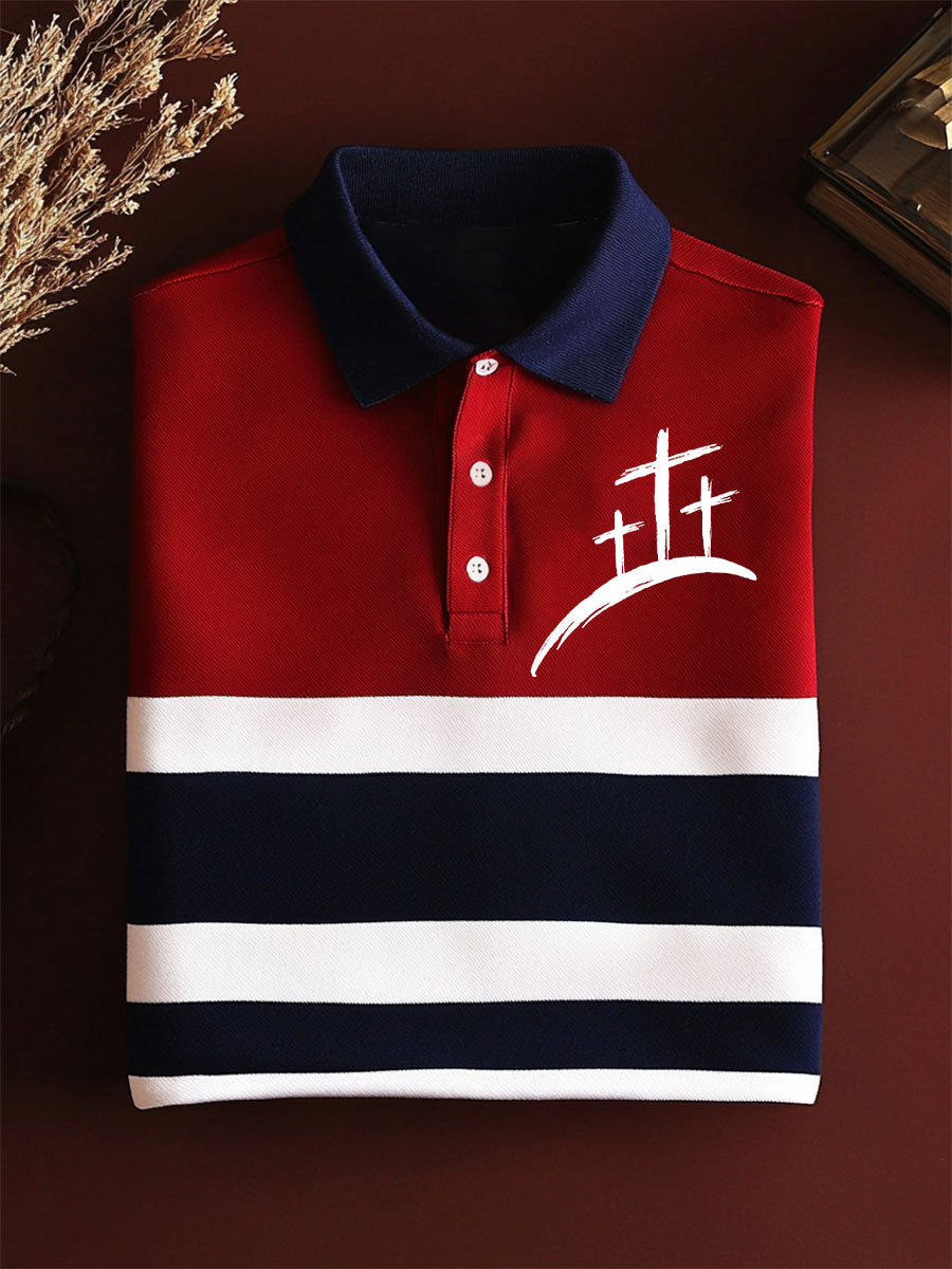 Men's Faith Cross Casual Top