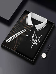 Men's Faith Business Style Short Sleeve Shirt