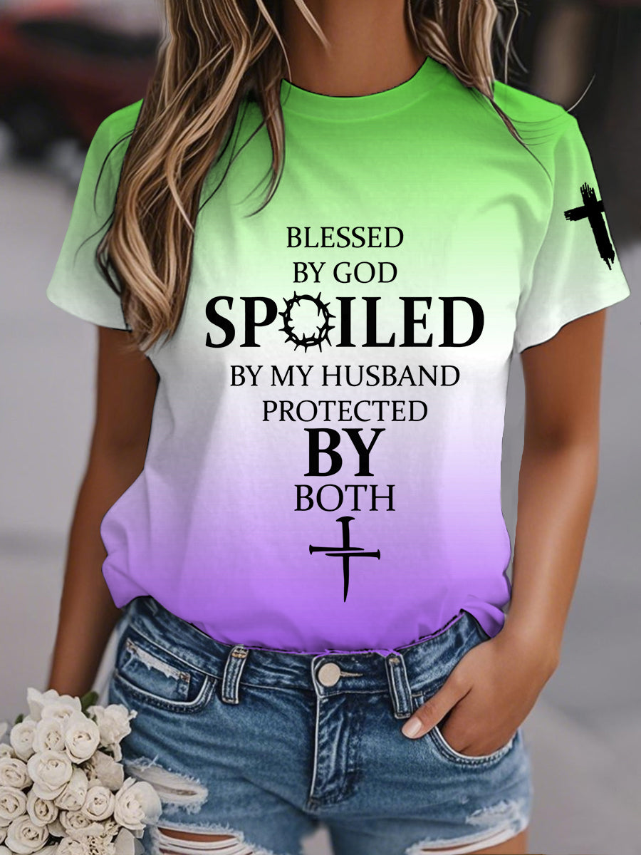 Women's short-sleeved T-shirt