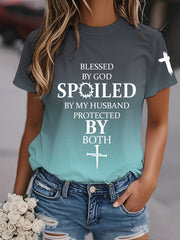 Women's short-sleeved T-shirt