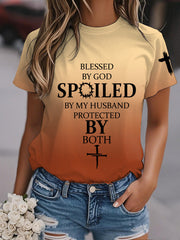 Women's short-sleeved T-shirt