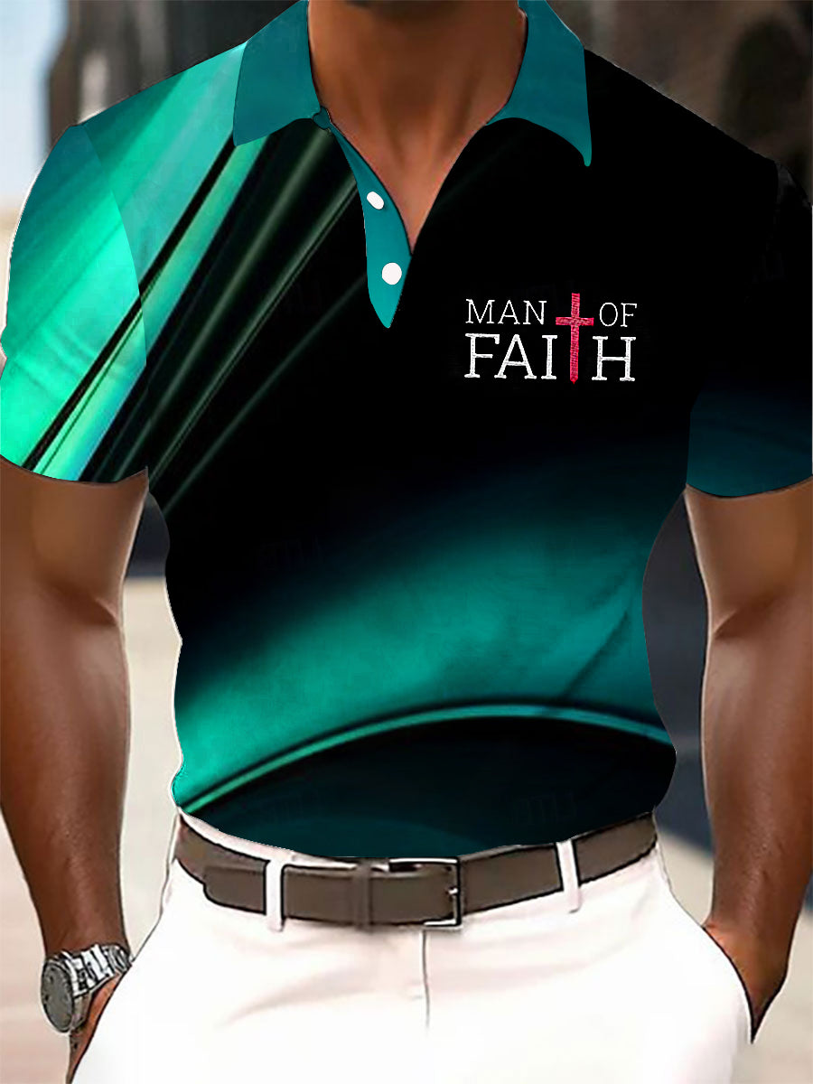 Men's Man of Faith Short Sleeve Top