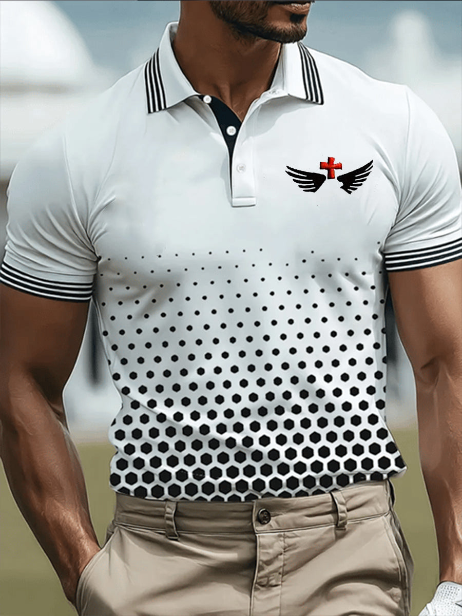 Men's Faith Cross Short Sleeve Shirt