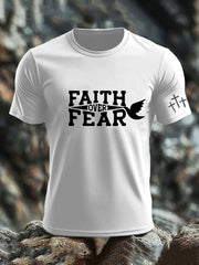 Men's Faith Over Fear Short-sleeved T-shirt